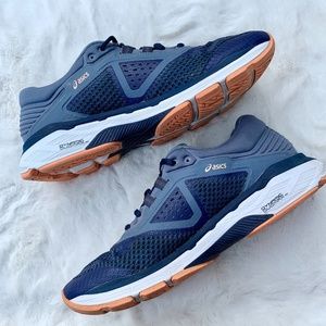 Asics Women's GT 2000 T855N Blue Orange Running Athletic Shoes Sneakers Size 10